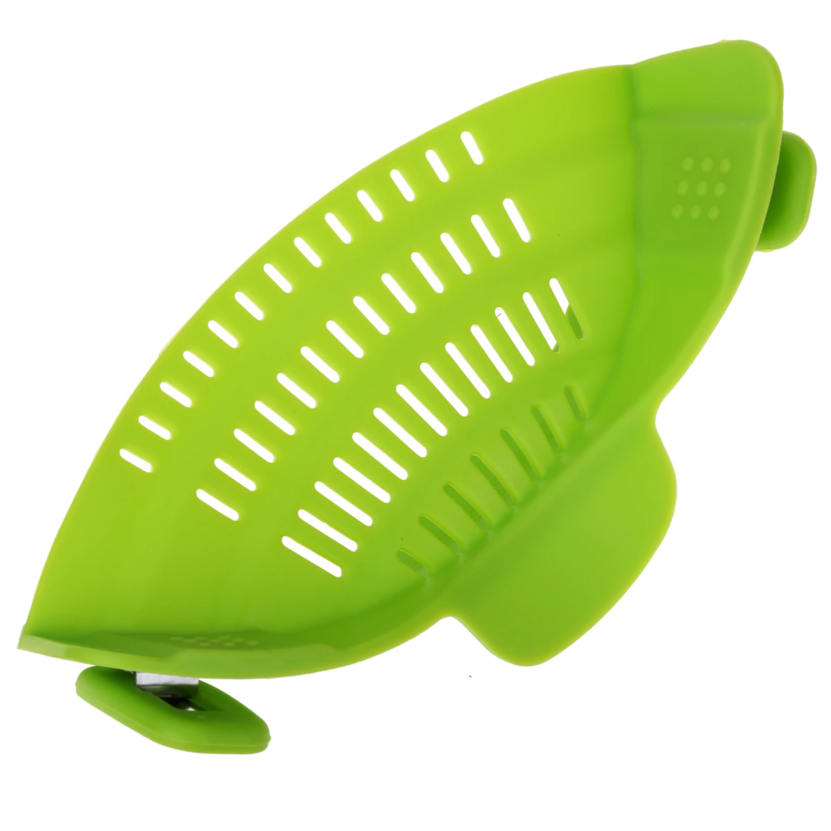 Cheer Collection Silicone Clip on Pot Strainer, Heat-resistant Snap-On  Strainer, 1 - City Market