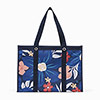 Wearable Deluxe Utility Tote - Midnight Floral