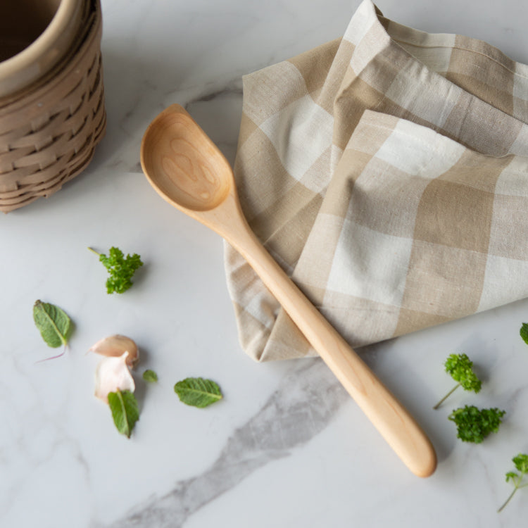 Maple Angled Spoon