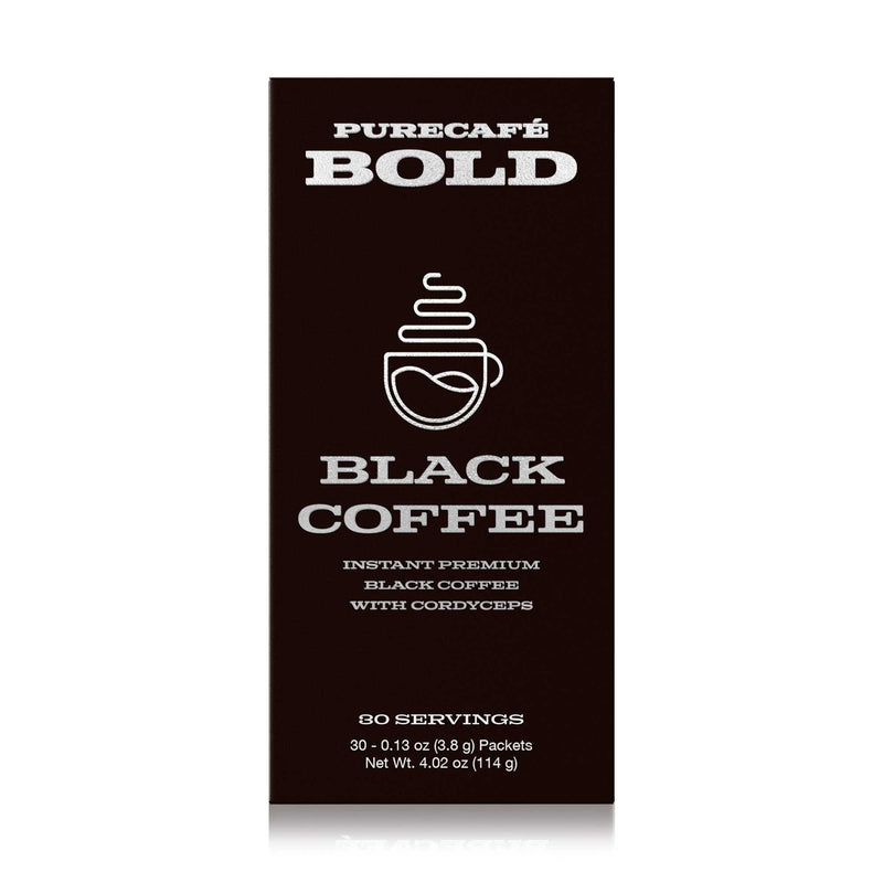 PureCafé Bold - Black Coffee with Cordyceps