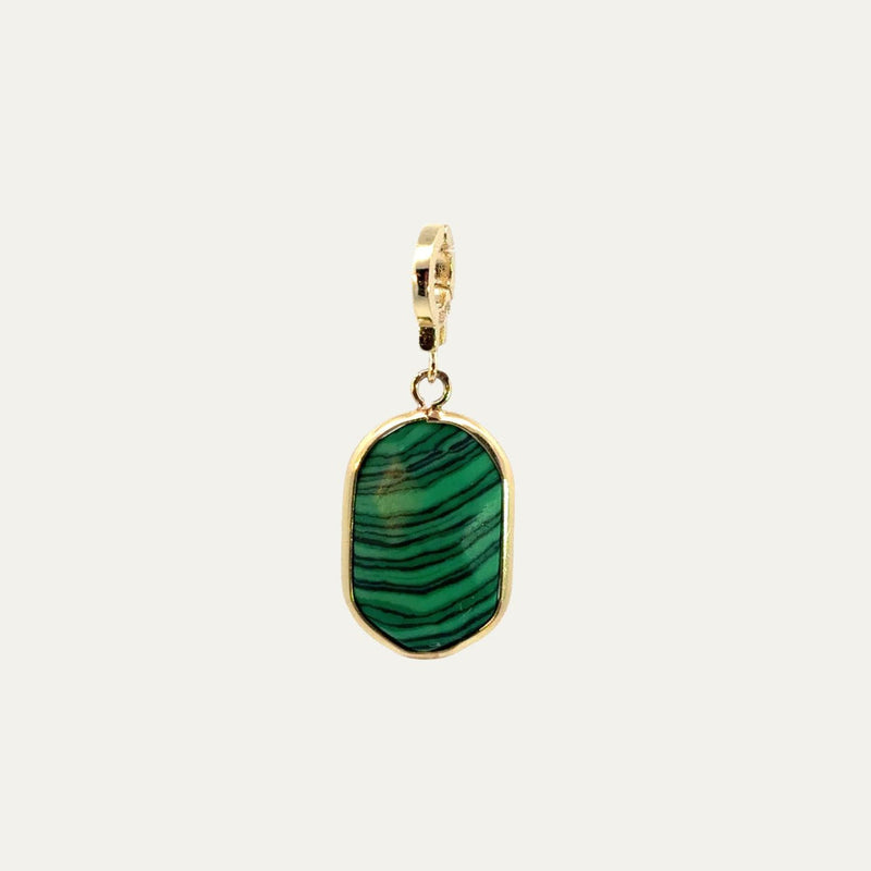 Malachite Tatum Charm