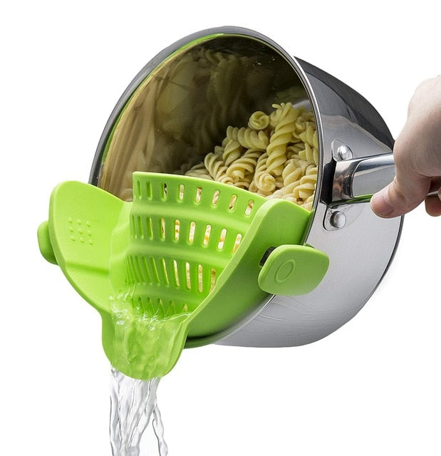 Snap On Silicone Food Strainer