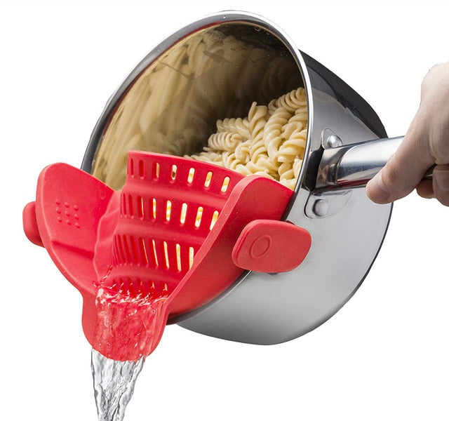 Snap On Silicone Food Strainer