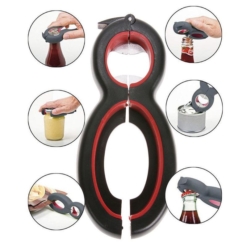 Multi Function Bottle and Jar Opener